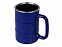 Кружка Баррель 400мл, синий с логотипом в Нефтекамске заказать по выгодной цене в кибермаркете AvroraStore