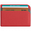 Чехол для карточек Dual, красный с логотипом в Нефтекамске заказать по выгодной цене в кибермаркете AvroraStore