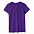 Футболка женская T-bolka Lady, фиолетовая с логотипом в Нефтекамске заказать по выгодной цене в кибермаркете AvroraStore