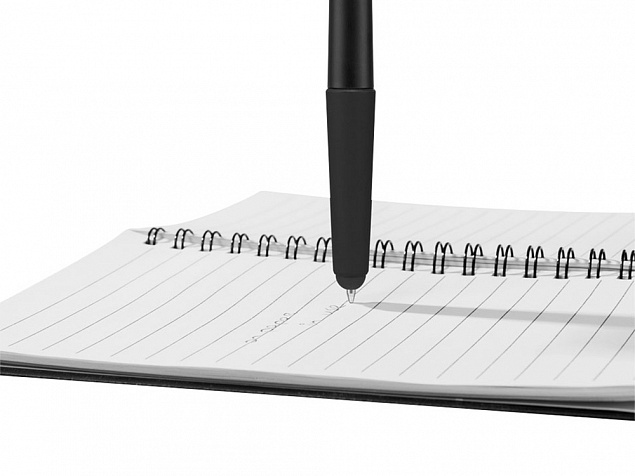Ручка - стилус Gumi, черный, черные чернила с логотипом в Нефтекамске заказать по выгодной цене в кибермаркете AvroraStore