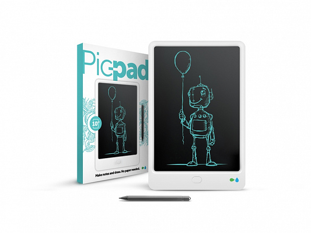 Планшет для рисования Pic-Pad с ЖК экраном с логотипом в Нефтекамске заказать по выгодной цене в кибермаркете AvroraStore