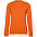 Свитшот женский Set In, светло-оранжевый с логотипом в Нефтекамске заказать по выгодной цене в кибермаркете AvroraStore