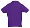 Футболка детская Imperial Kids, темно-фиолетовая с логотипом в Нефтекамске заказать по выгодной цене в кибермаркете AvroraStore