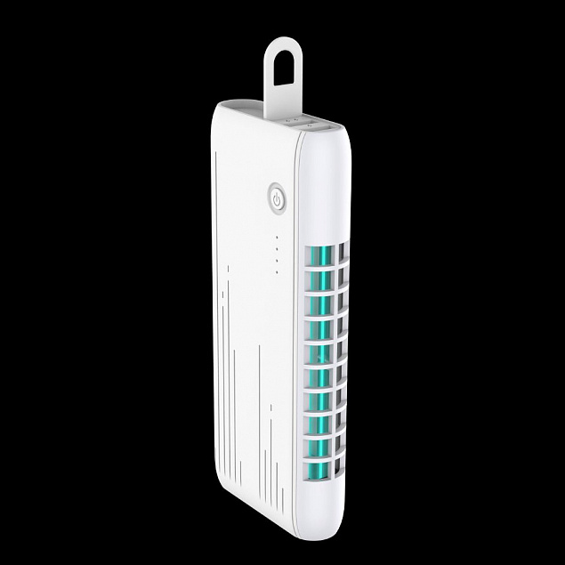 Внешний аккумулятор, Uno, 6000mah c встроенной УФ лампой, белый с логотипом в Нефтекамске заказать по выгодной цене в кибермаркете AvroraStore