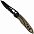 Нож Skeletool KBX, коричневый с логотипом в Нефтекамске заказать по выгодной цене в кибермаркете AvroraStore