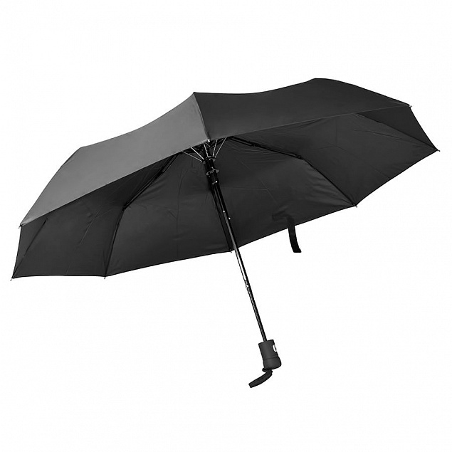 Зонт складной "Hebol", полуавтомат с логотипом в Нефтекамске заказать по выгодной цене в кибермаркете AvroraStore