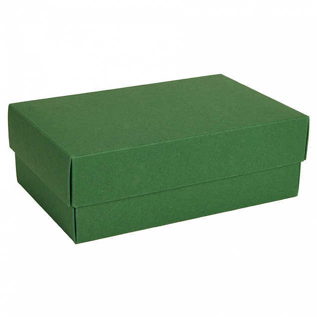 Коробка картонная, "COLOR" 11,5*6*17 см; зеленый с логотипом в Нефтекамске заказать по выгодной цене в кибермаркете AvroraStore