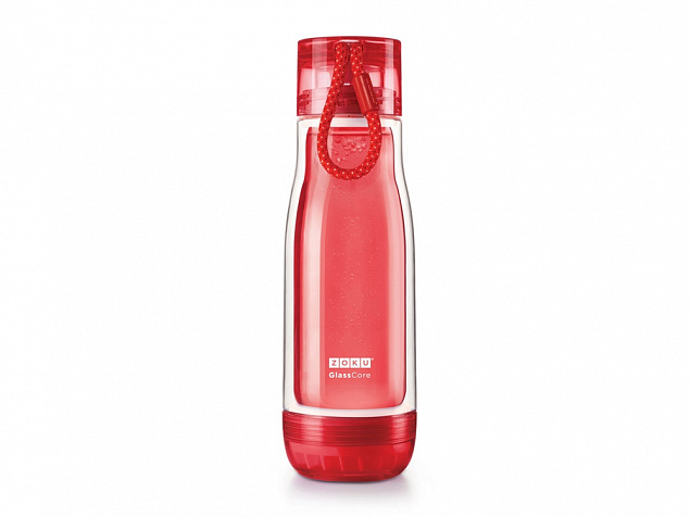 Бутылка для воды Zoku с логотипом в Нефтекамске заказать по выгодной цене в кибермаркете AvroraStore