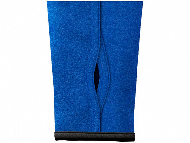 Куртка флисовая Brossard женская, синий с логотипом в Нефтекамске заказать по выгодной цене в кибермаркете AvroraStore