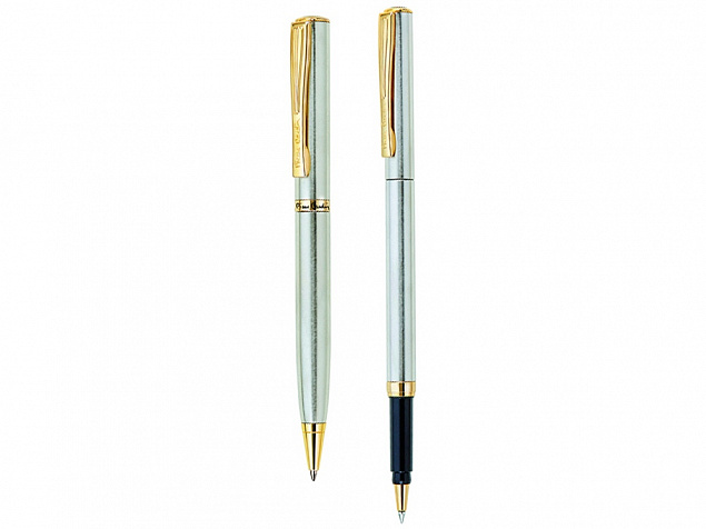 Набор «Pen and Pen»: ручка шариковая, ручка-роллер с логотипом в Нефтекамске заказать по выгодной цене в кибермаркете AvroraStore
