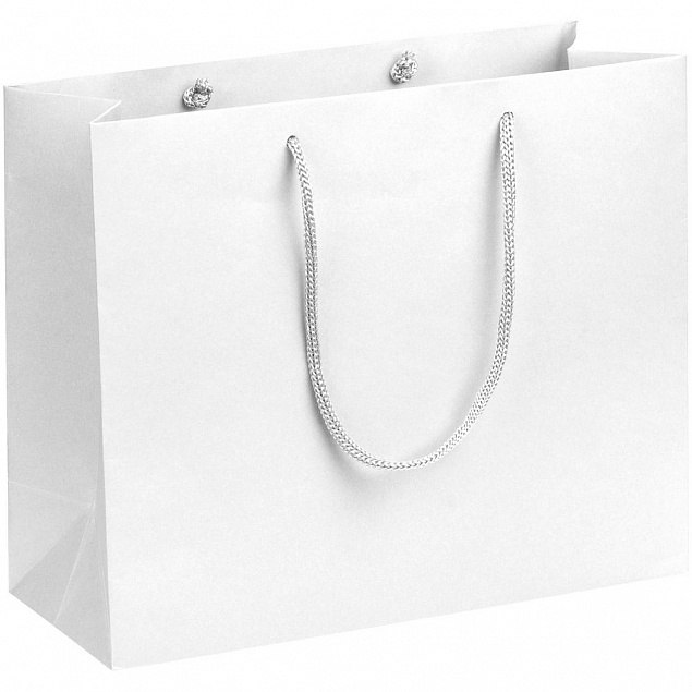 Пакет бумажный Porta S, белый с логотипом в Нефтекамске заказать по выгодной цене в кибермаркете AvroraStore