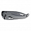 THIAM Складной нож, сталь, черный с логотипом в Нефтекамске заказать по выгодной цене в кибермаркете AvroraStore