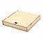 Подарочная коробка ламинированная из HDF 25,5*25,5*4,5 см с логотипом в Нефтекамске заказать по выгодной цене в кибермаркете AvroraStore