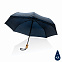 Автоматический зонт Impact из RPET AWARE™ с бамбуковой ручкой, d94 см с логотипом в Нефтекамске заказать по выгодной цене в кибермаркете AvroraStore