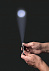 Карманный фонарик CREE, 3W, черный с логотипом в Нефтекамске заказать по выгодной цене в кибермаркете AvroraStore