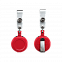Ретрактор 4hand (красный) с логотипом в Нефтекамске заказать по выгодной цене в кибермаркете AvroraStore