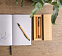 Набор Bamboo с ручкой и карандашом в коробке с логотипом в Нефтекамске заказать по выгодной цене в кибермаркете AvroraStore
