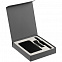 Коробка Latern для аккумулятора 5000 мАч, флешки и ручки, серая с логотипом в Нефтекамске заказать по выгодной цене в кибермаркете AvroraStore