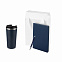 Подарочный набор palermo, синий (термокружка, ежедневник, ручка) с логотипом в Нефтекамске заказать по выгодной цене в кибермаркете AvroraStore