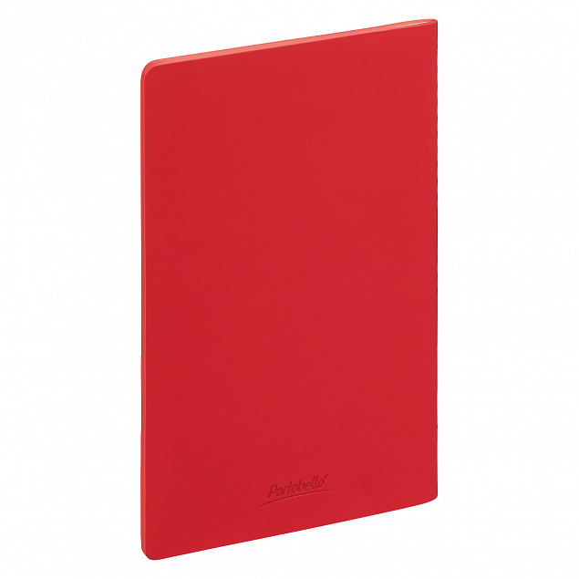 Блокнот Portobello Notebook Trend, Alpha slim, красный с логотипом в Нефтекамске заказать по выгодной цене в кибермаркете AvroraStore