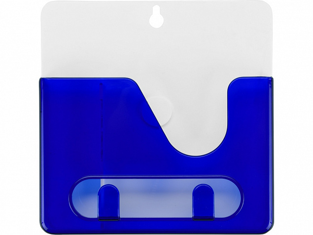 Подставка под ручки  Навесная, синий с логотипом в Нефтекамске заказать по выгодной цене в кибермаркете AvroraStore