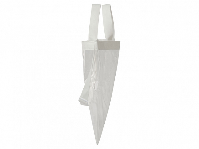 Сумка «Frank» из прозрачного пластика с регулирующейся лямкой с логотипом в Нефтекамске заказать по выгодной цене в кибермаркете AvroraStore