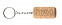 Брелок с пробкой с логотипом в Нефтекамске заказать по выгодной цене в кибермаркете AvroraStore