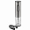 Электрический штопор с ножом для фольги Wine Diesel, серебристый с логотипом в Нефтекамске заказать по выгодной цене в кибермаркете AvroraStore