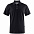 Рубашка поло мужская Sunset, черная с логотипом в Нефтекамске заказать по выгодной цене в кибермаркете AvroraStore