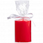 Свеча Lagom Care, красная с логотипом в Нефтекамске заказать по выгодной цене в кибермаркете AvroraStore