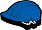 Флешка «Каска», синяя, 8 Гб с логотипом в Нефтекамске заказать по выгодной цене в кибермаркете AvroraStore