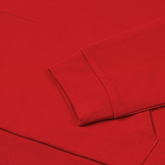 Толстовка на молнии с капюшоном Unit Siverga, красная с логотипом в Нефтекамске заказать по выгодной цене в кибермаркете AvroraStore