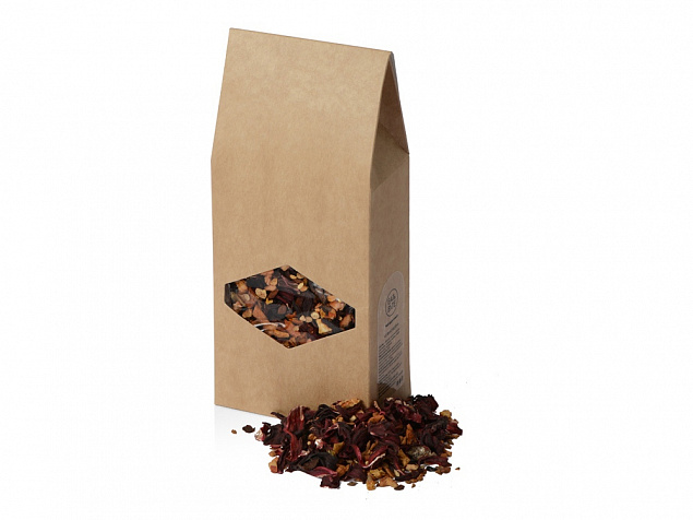 Подарочный набор с чаем, кружкой и френч-прессом «Чаепитие» с логотипом в Нефтекамске заказать по выгодной цене в кибермаркете AvroraStore