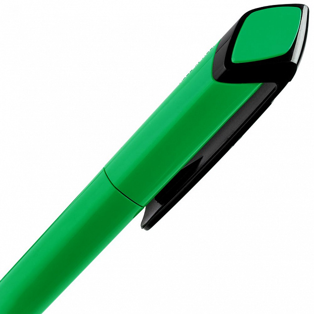 Ручка шариковая S Bella Extra, зеленая с логотипом в Нефтекамске заказать по выгодной цене в кибермаркете AvroraStore