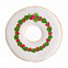 Печенье «Рождественский венок» с логотипом в Нефтекамске заказать по выгодной цене в кибермаркете AvroraStore