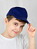 Бейсболка Unit Kids, синяя с логотипом в Нефтекамске заказать по выгодной цене в кибермаркете AvroraStore