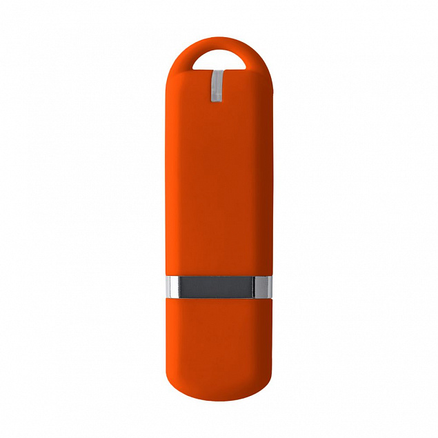Флешка Memo, 16 Гб, оранжевая с логотипом в Нефтекамске заказать по выгодной цене в кибермаркете AvroraStore