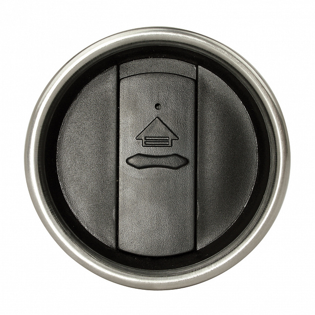 Термокружка Contour, 350 мл, серый с логотипом в Нефтекамске заказать по выгодной цене в кибермаркете AvroraStore