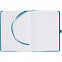 Ежедневник Favor, недатированный, бирюзовый с логотипом в Нефтекамске заказать по выгодной цене в кибермаркете AvroraStore