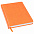 Ежедневник недатированный Bliss, А5,  оранжевый, белый блок, без обреза с логотипом в Нефтекамске заказать по выгодной цене в кибермаркете AvroraStore