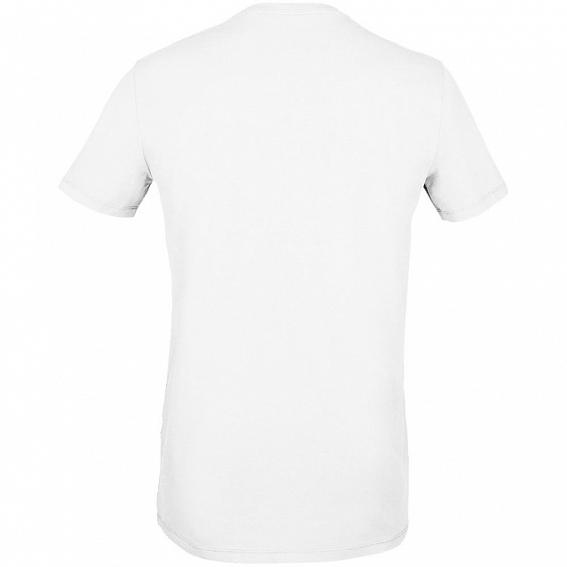 Футболка мужская Millenium Men, белая с логотипом в Нефтекамске заказать по выгодной цене в кибермаркете AvroraStore