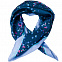 Платок Tourbillon Silk, синий с логотипом в Нефтекамске заказать по выгодной цене в кибермаркете AvroraStore