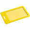 Чехол для пропуска Devon, желтый с логотипом в Нефтекамске заказать по выгодной цене в кибермаркете AvroraStore
