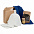 Набор Russian SPA, с синим полотенцем с логотипом в Нефтекамске заказать по выгодной цене в кибермаркете AvroraStore
