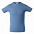 Футболка мужская HEAVY, голубая с логотипом в Нефтекамске заказать по выгодной цене в кибермаркете AvroraStore