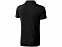 Рубашка поло Markham мужская, антрацит/черный с логотипом в Нефтекамске заказать по выгодной цене в кибермаркете AvroraStore
