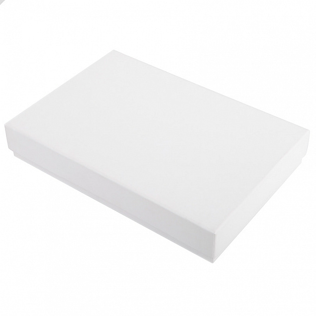 Коробка подарочная,  белый, 16х24х4 см с логотипом в Нефтекамске заказать по выгодной цене в кибермаркете AvroraStore