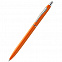 Ручка металлическая Palina - Оранжевый OO с логотипом в Нефтекамске заказать по выгодной цене в кибермаркете AvroraStore