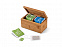 Коробка из бамбука с чаем «BURDOCK» с логотипом в Нефтекамске заказать по выгодной цене в кибермаркете AvroraStore