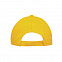 Бейсболка SUNNY, 5 клиньев, застежка на липучке с логотипом в Нефтекамске заказать по выгодной цене в кибермаркете AvroraStore